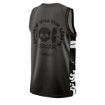 Crash it - Black Unisex Sleeveless Rash Guard
