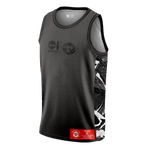 Crash it - Black Unisex Sleeveless Rash Guard