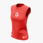 Red Sea - Red Female Sleeveless Rash Guard