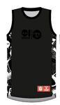 Crash it - Black Unisex Sleeveless Rash Guard