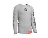 Turtle Watch - White Unisex Long Sleeve Rash Guard