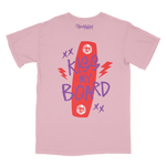 Kiss my board - Unisex short sleeve T-shirt