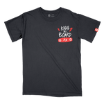 Kiss my board - Unisex short sleeve T-shirt