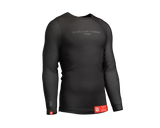 Narkedfish - Black on Black  Long Sleeve Rash Guard