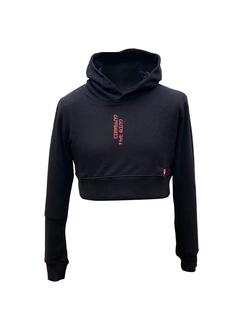 Command The Wind Cropped Hoodie