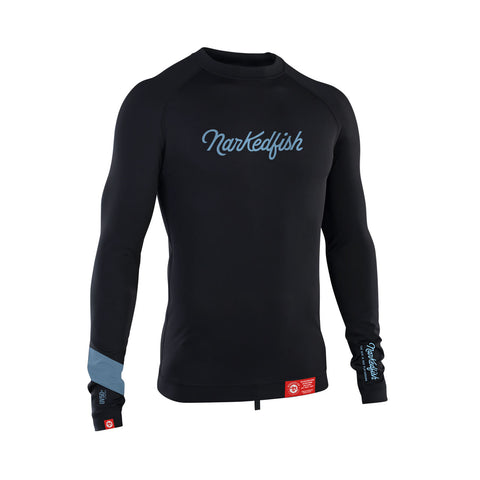 Narkedfish - Long Sleeve Rash Guard - Light Blue