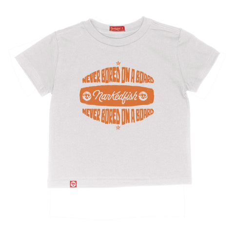 Never Bored on a Board - Cropped T-Shirt
